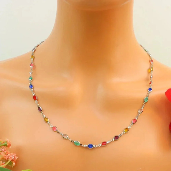 "New Beautiful Design Necklace Chain for Women/Girls, Gift, N595 - Picture 1 of 10